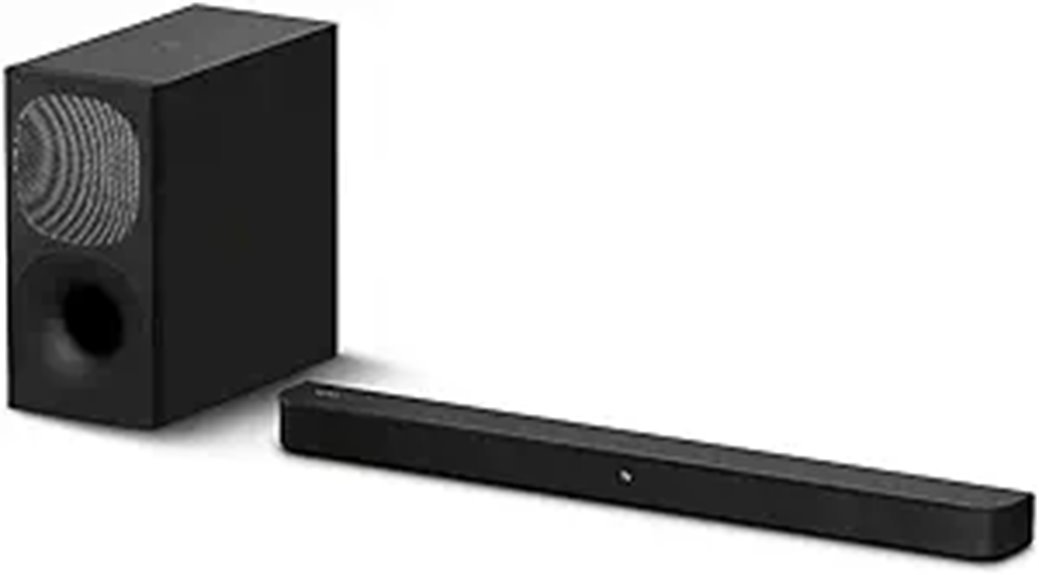 sony soundbar with subwoofer