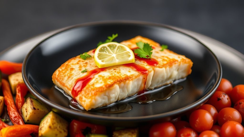 spicy air fryer cod