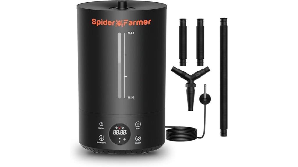 spider farmer humidifier with timer