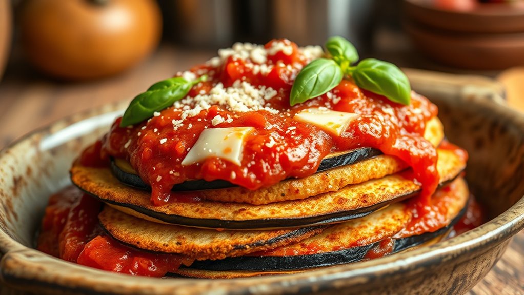spread marinara sauce evenly