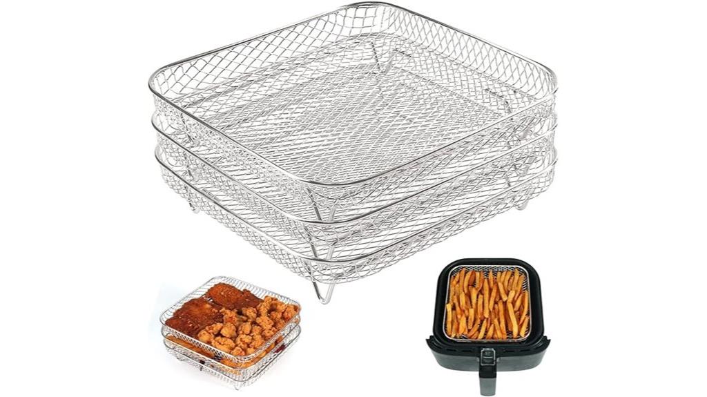 square air fryer racks