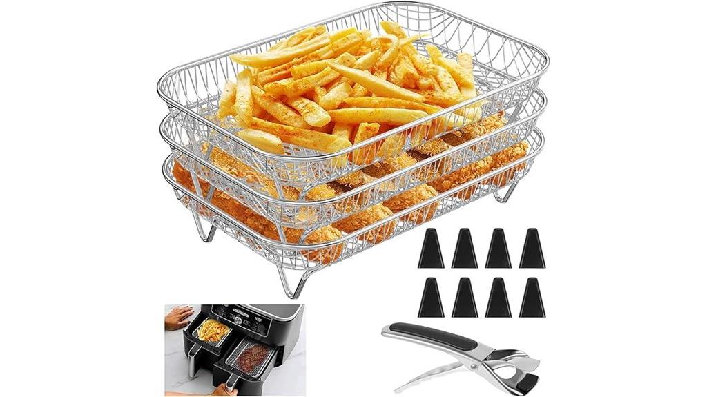 stainless steel 3 layer rack
