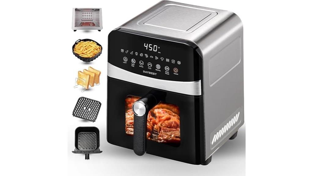 stainless steel air fryer