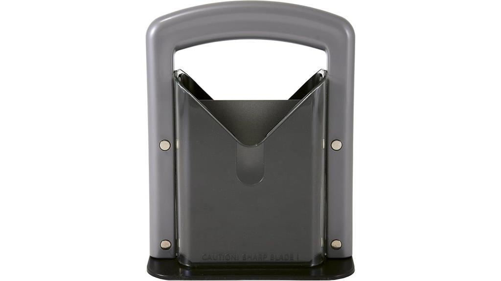 stainless steel bagel slicer