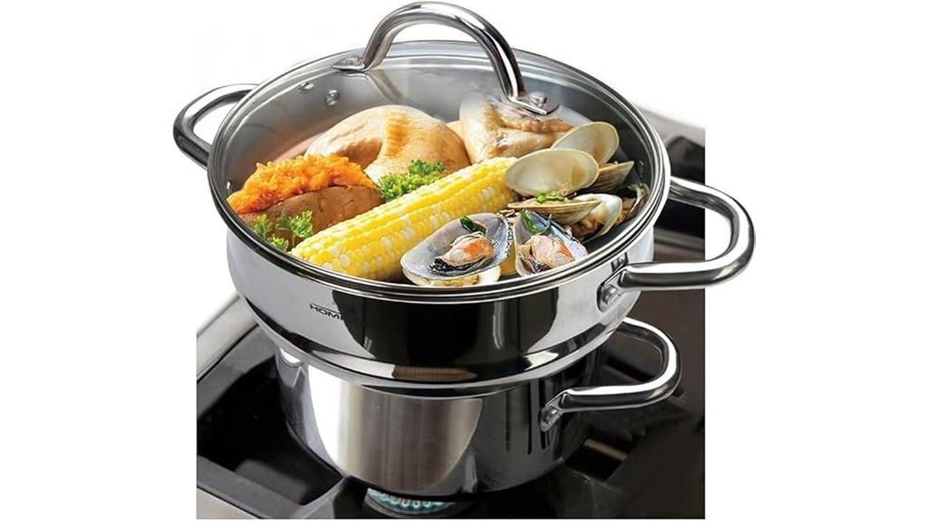 stainless steel food steamer