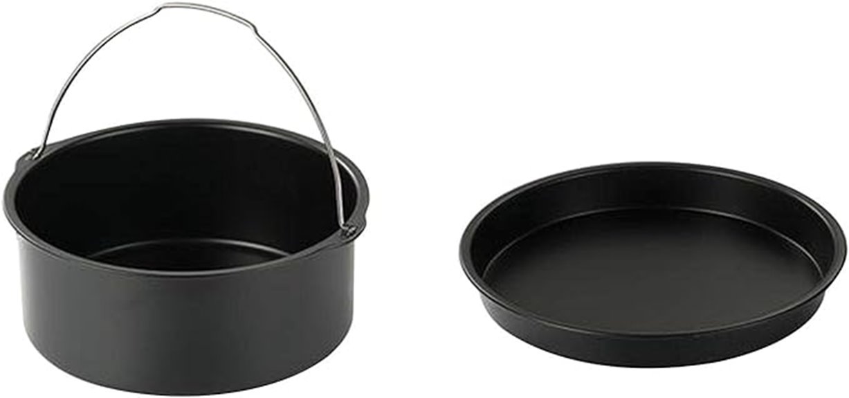 steel air fryer accessories set