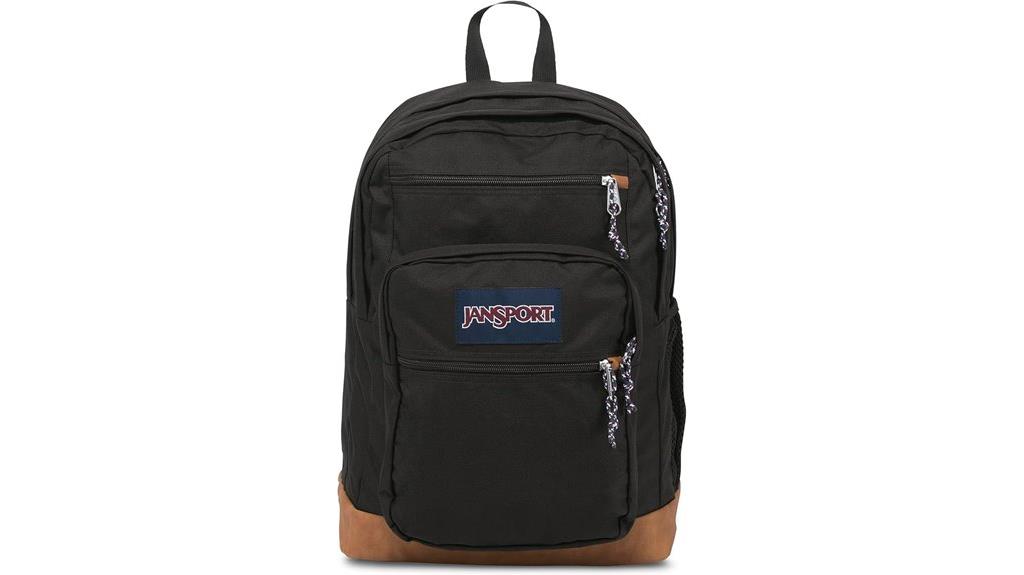 stylish backpack with laptop compartment