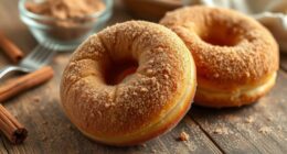 sweet cinnamon donut recipe