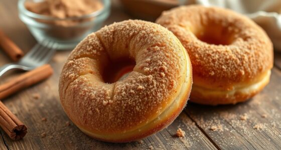 sweet cinnamon donut recipe