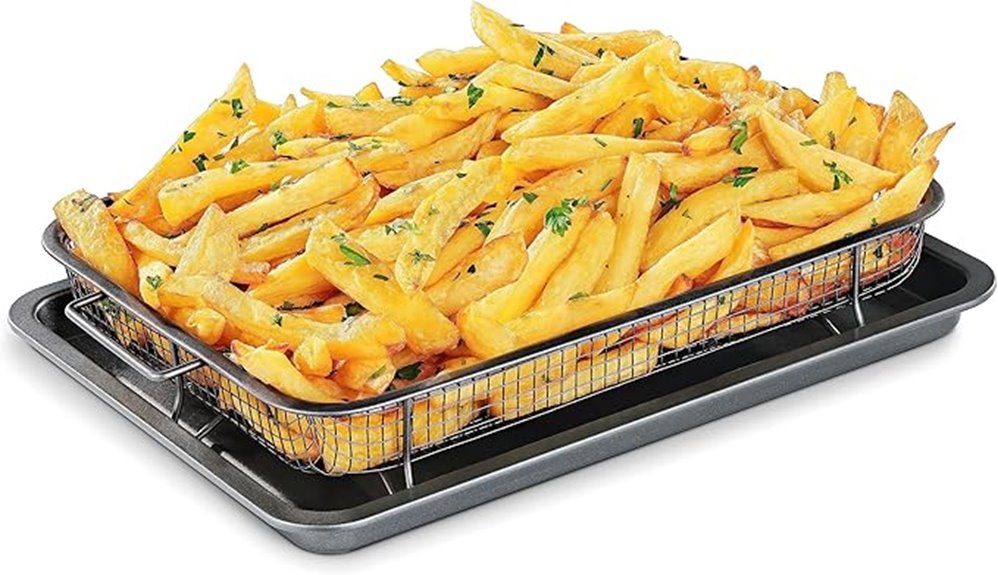 swiss air fryer tray