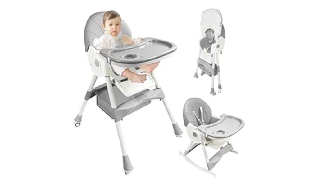 swivel baby high chair