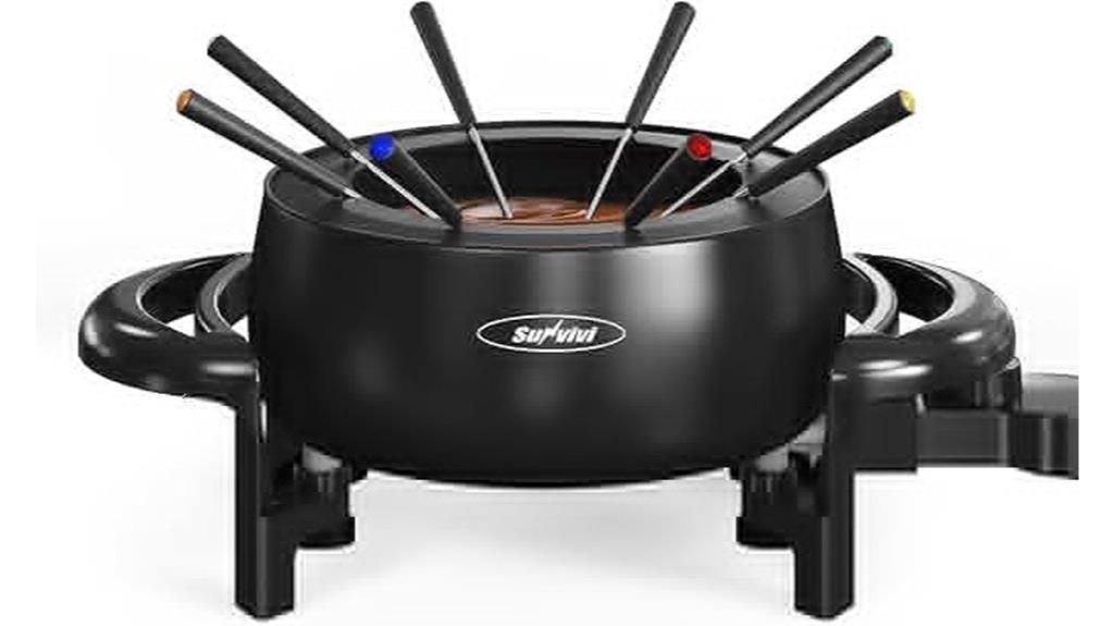 temperature controlled fondue set