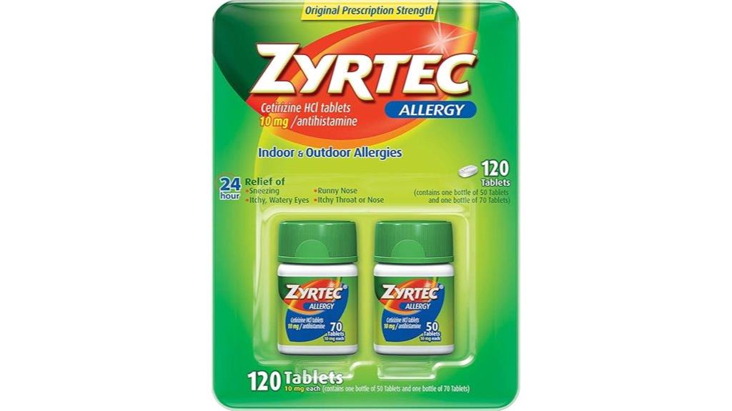ten milligram tablet count