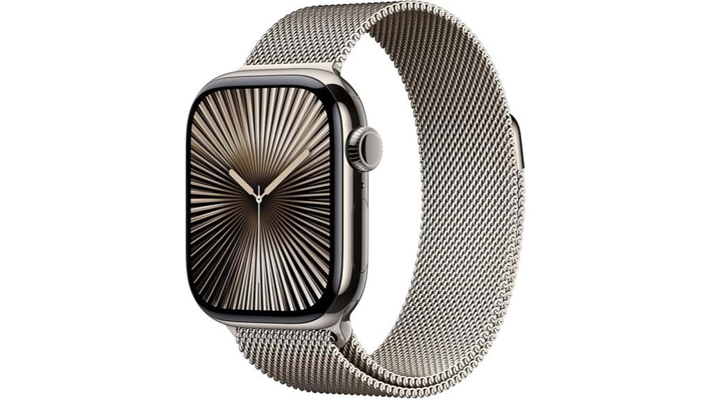 titanium 42mm cellular watch