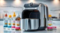 top air fryer cleaning products
