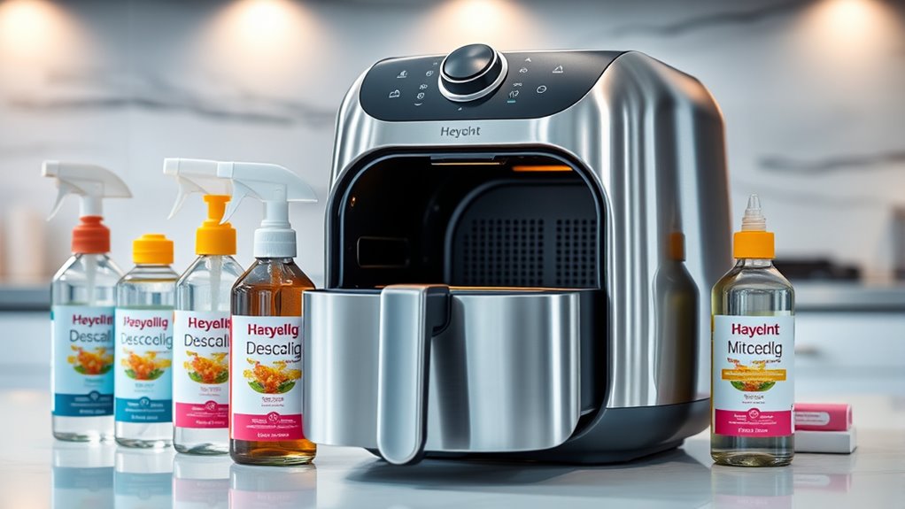 top air fryer cleaning products