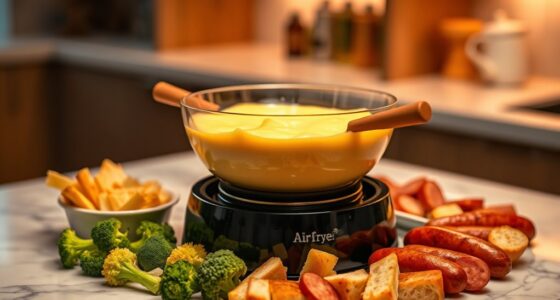 top air fryer fondue sets