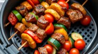 top air fryer kebab sets