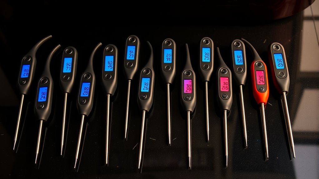top air fryer meat thermometers
