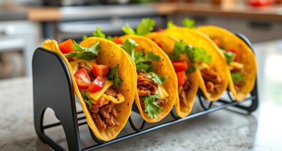 top air fryer taco holders