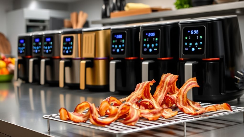 top air fryers for bacon