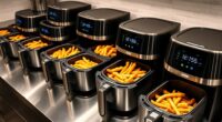 top air fryers with shake reminder