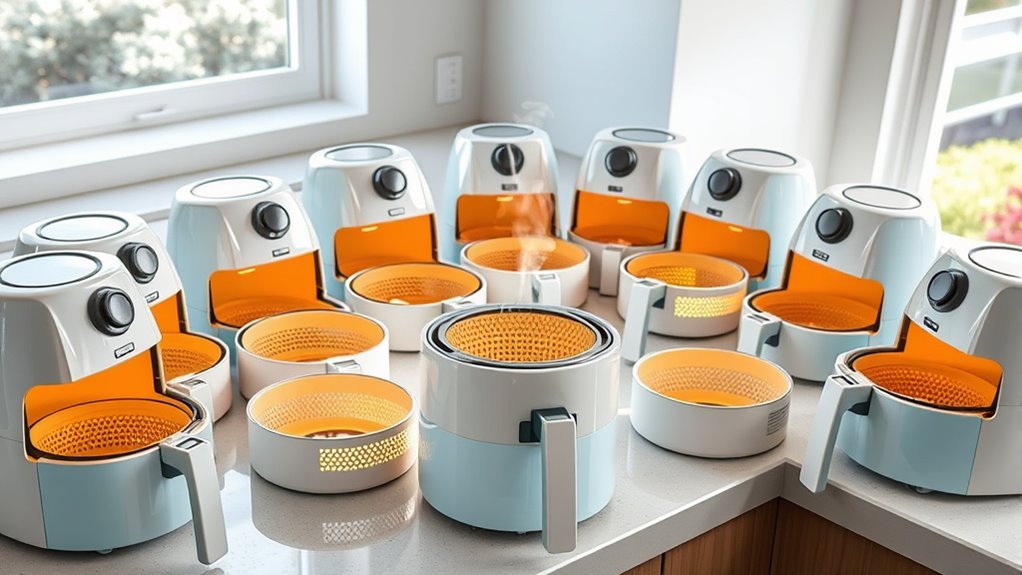 top ceramic basket air fryers