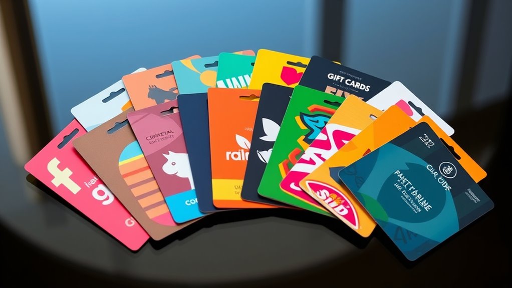 top gift cards for 2025