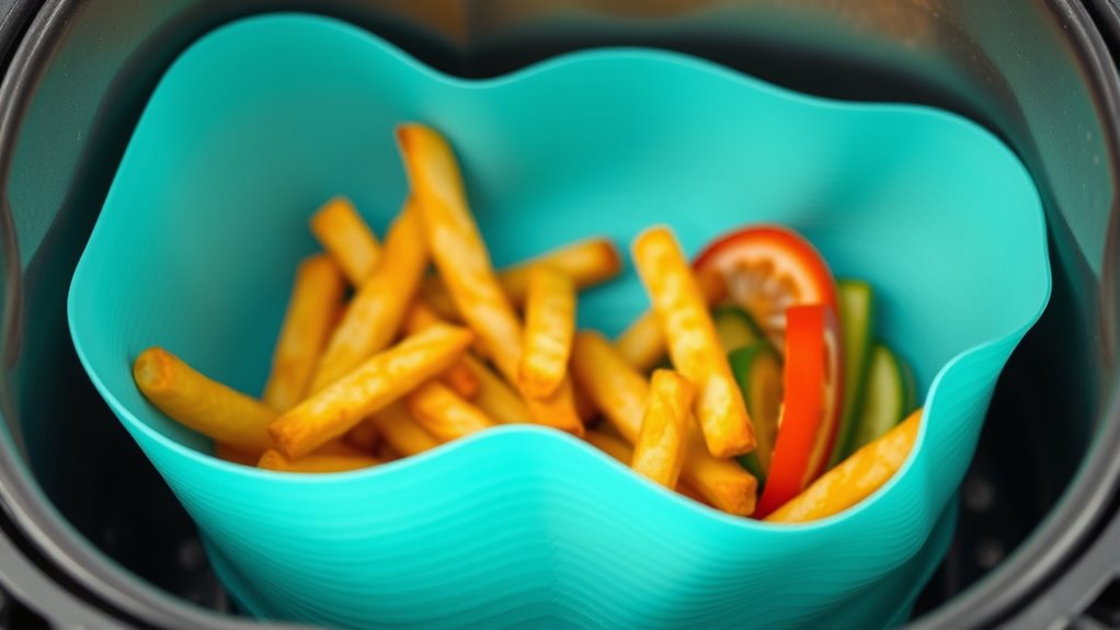 top silicone air fryer liners
