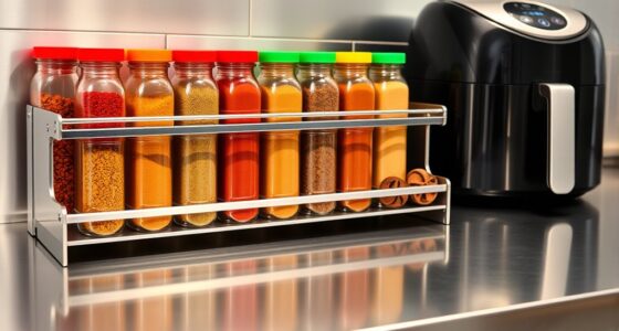 top spice racks for air fryers