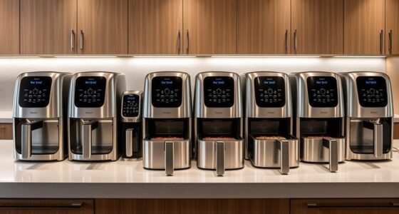 top stainless steel air fryers