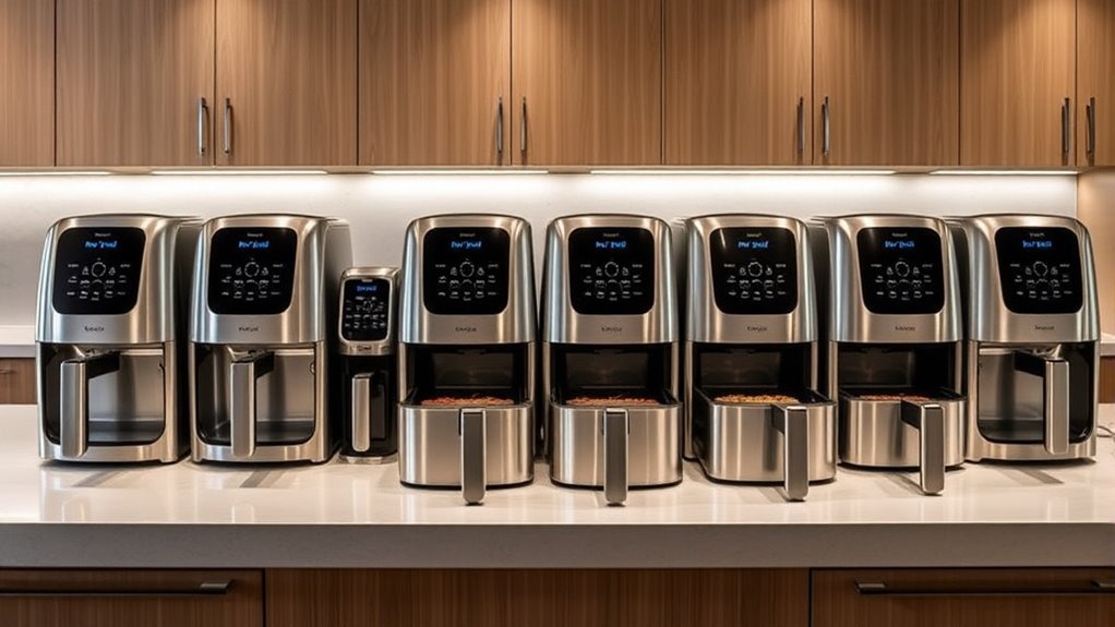 top stainless steel air fryers