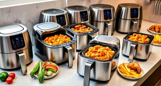 top steam air fryers