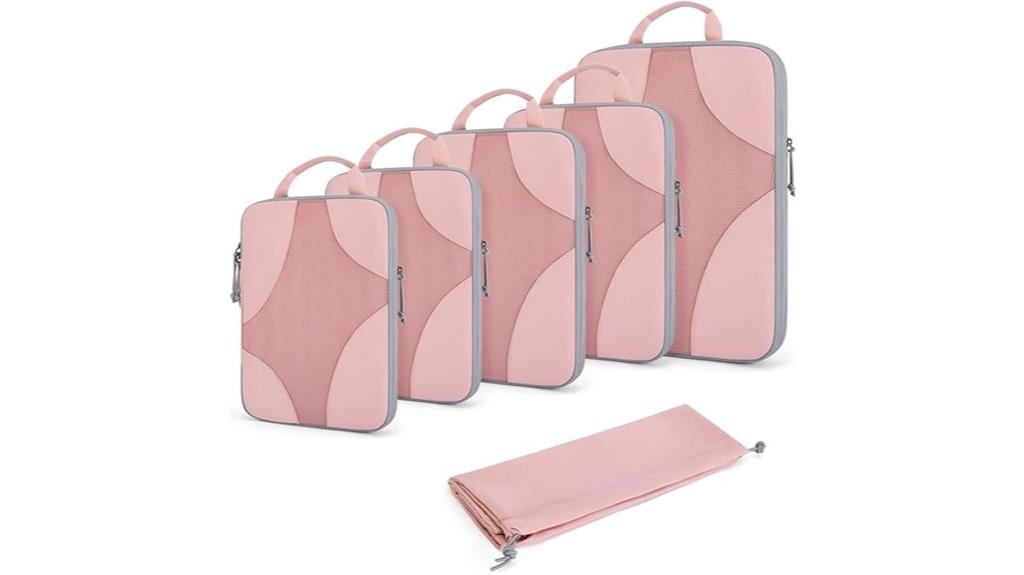 travel organization compression cubes