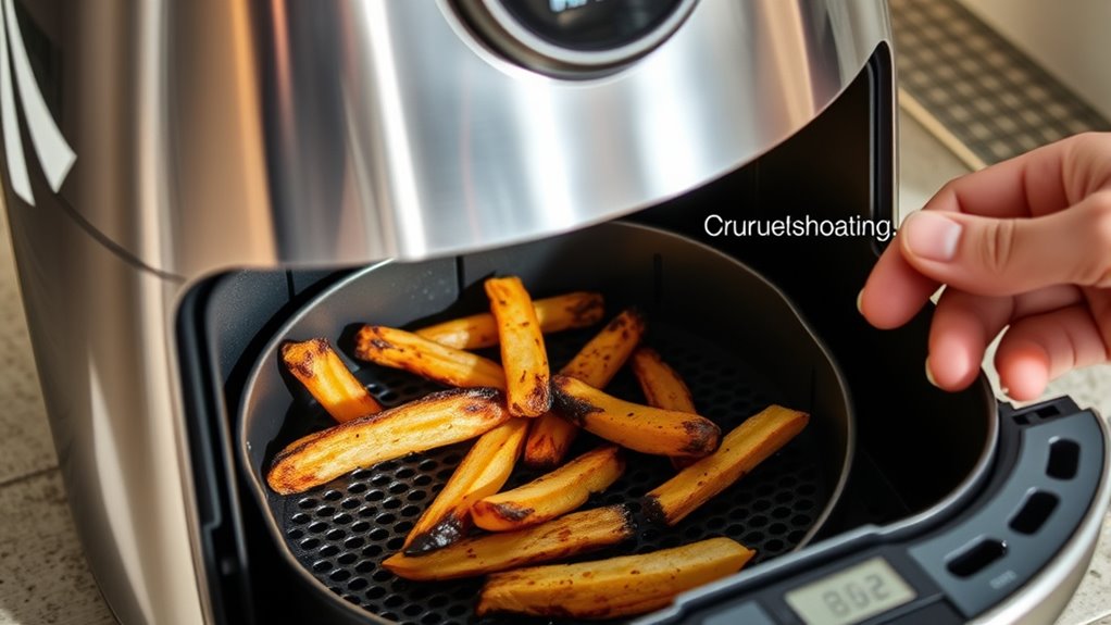 troubleshooting air fryer issues