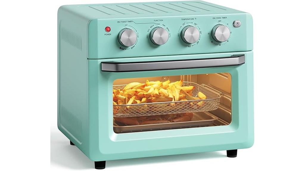 turquoise 19qt oven toaster