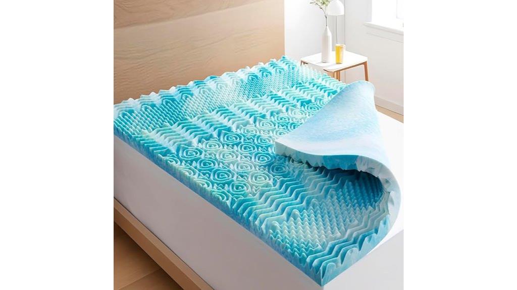two inch memory foam