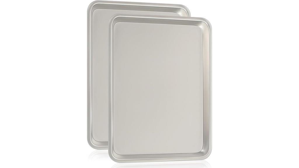 two pack baking sheet pans