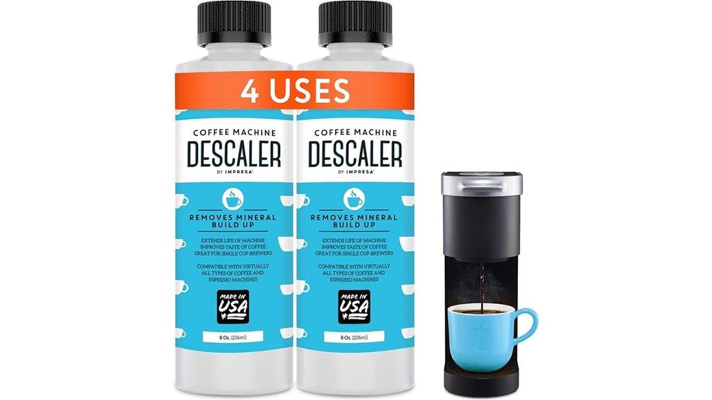 two pack coffee machine descaler