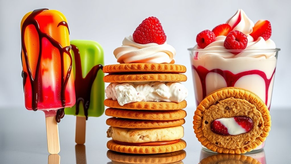 unique frozen dessert flavors