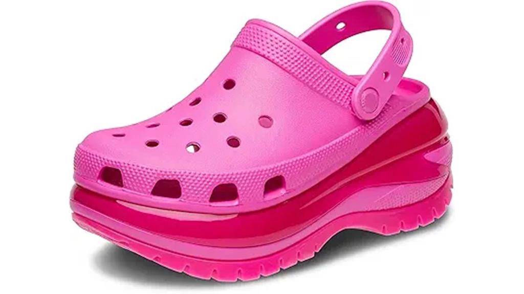 unisex mega clog shoes