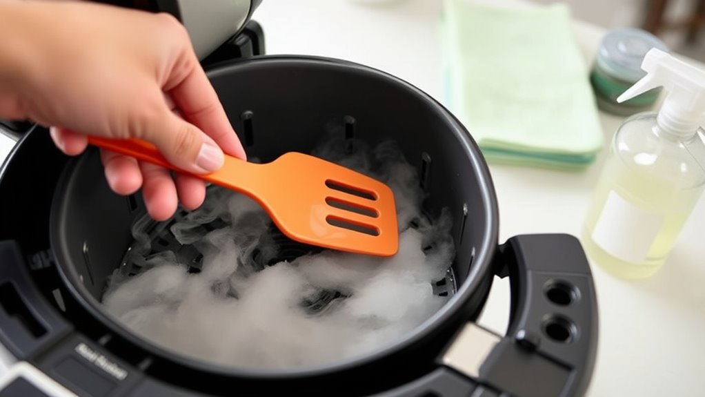 use gentle cleaning tools