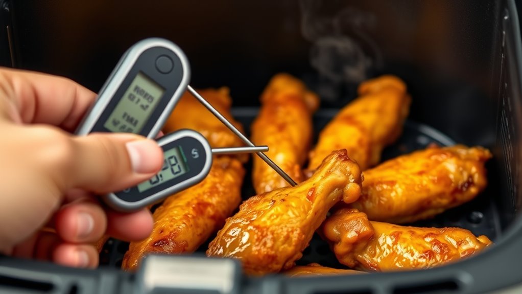 use thermometer for accuracy