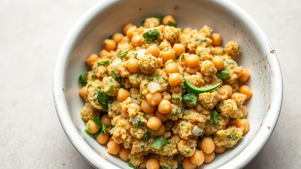 vegan air fryer falafel
