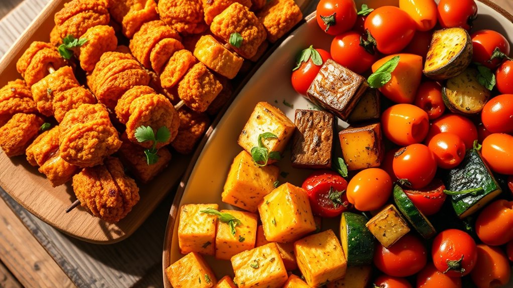 vegan high protein air fryer