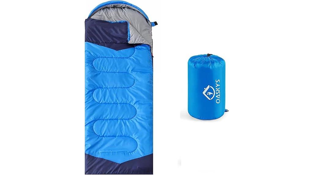 versatile 3 season sleeping bag