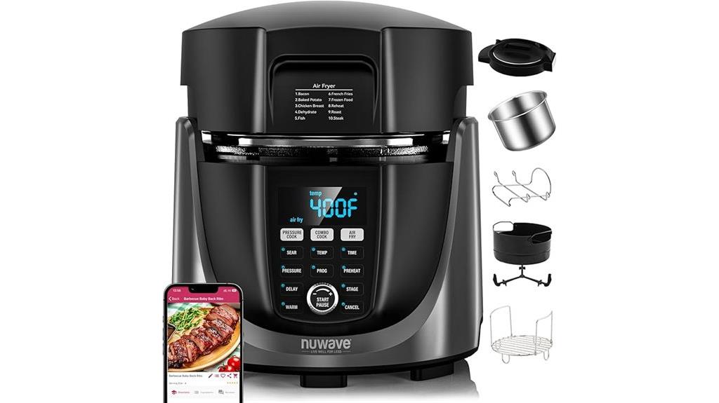 versatile air fryer combo