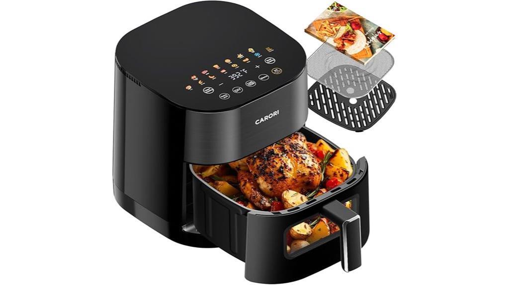 versatile large capacity air fryer