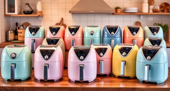 vintage inspired modern air fryers