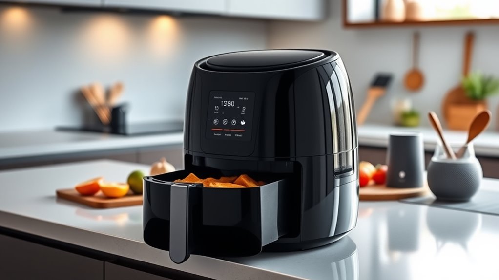 voice controlled air fryer features